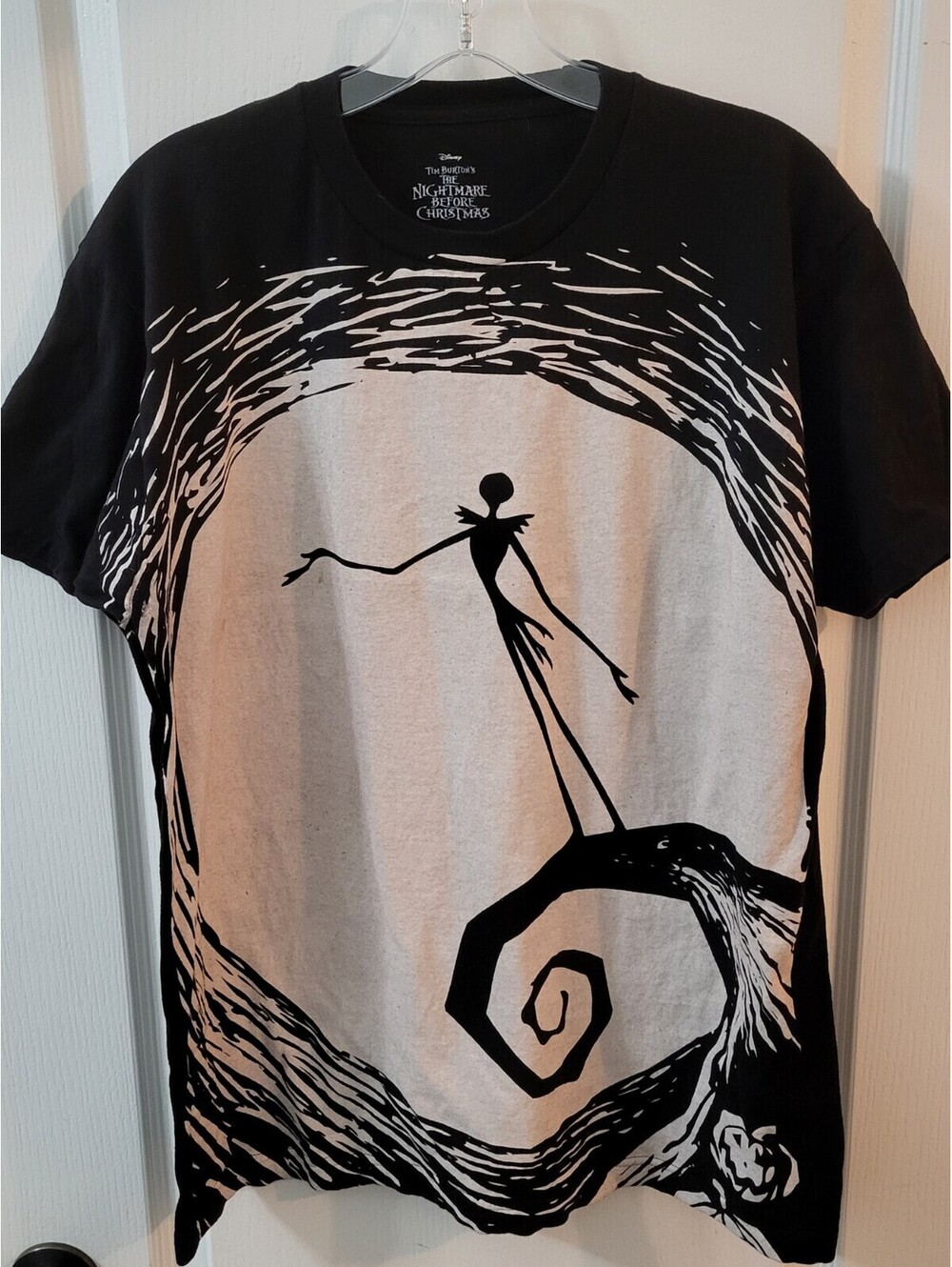 Disney The Nightmare Before Christmas Jack Skellington AOP Tim Burton Size Large